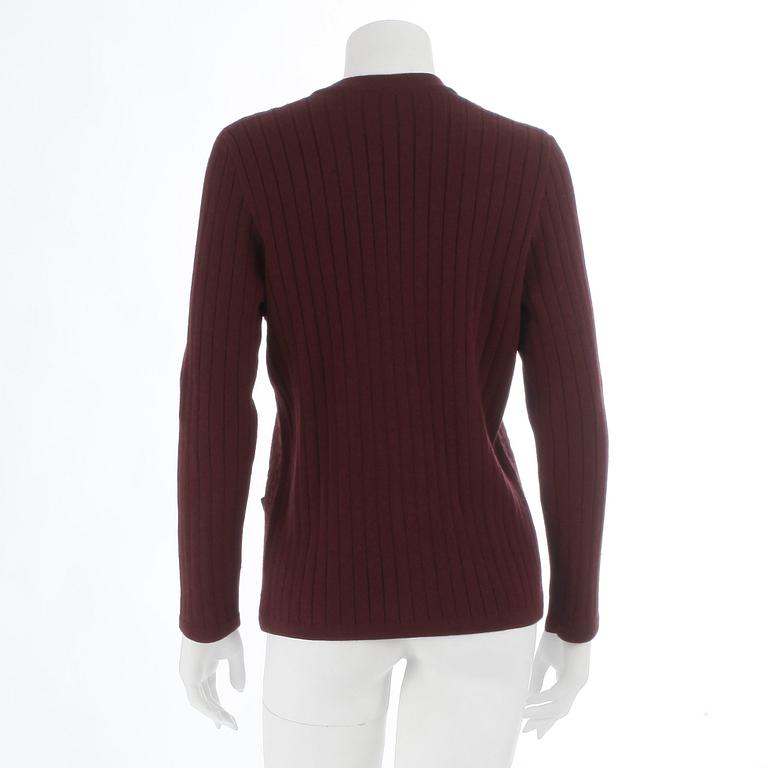 CÉLINE, cardigan. Storlek 44.