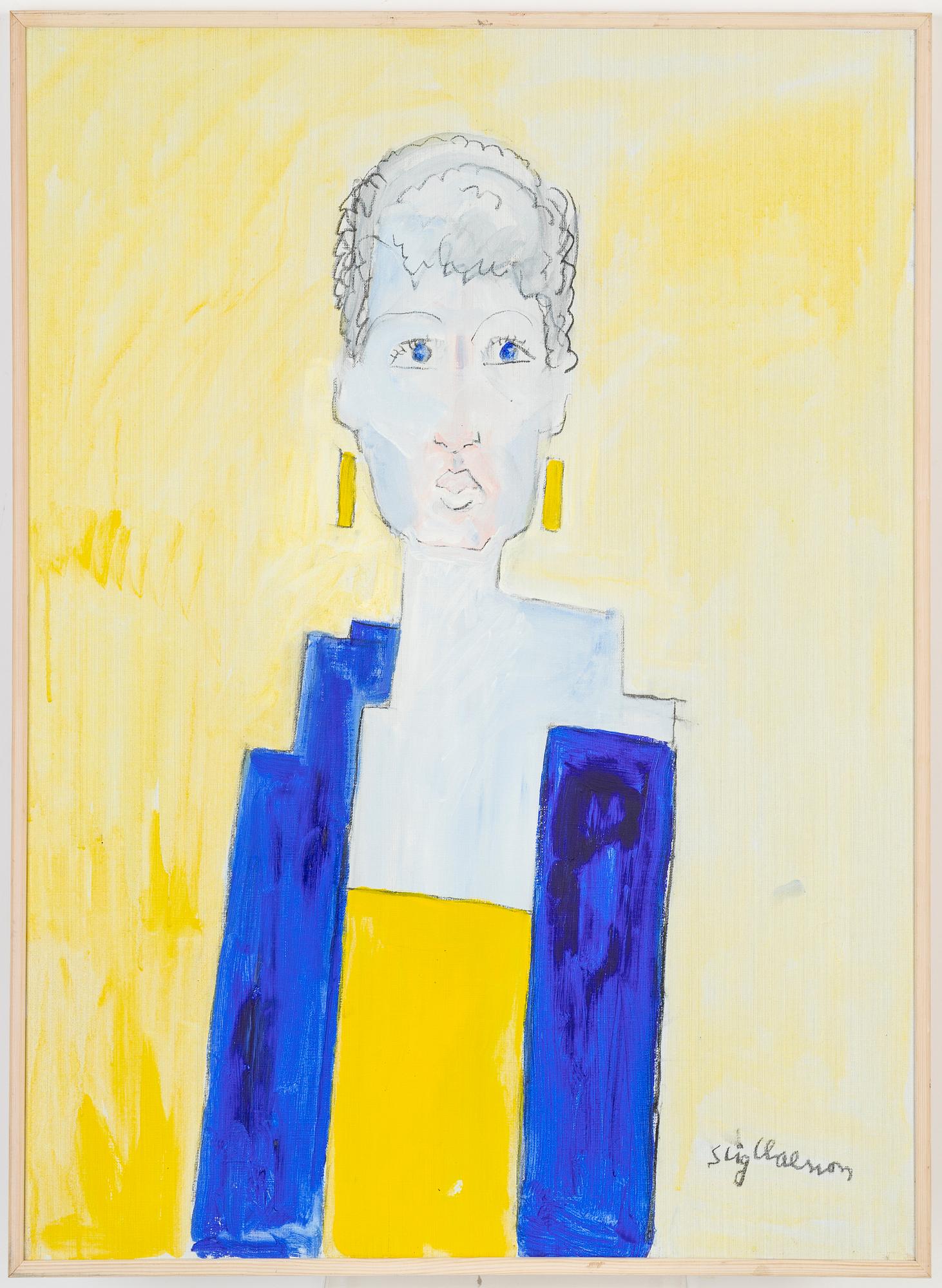 Stig Claesson, oil on canvas, signed.