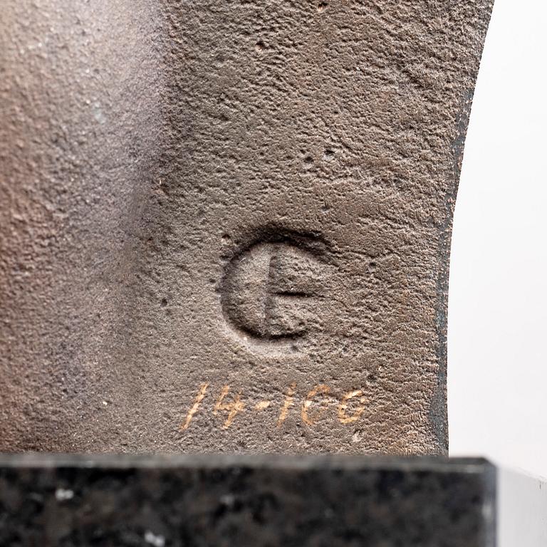 Alf Ekberg, a signed and numbered bronze sculpture.
