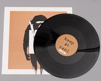 12" EP with cover, DJDM (Danger Mouse), Laugh now / Keep it real, released 2008. Limited edition 0015/1000.