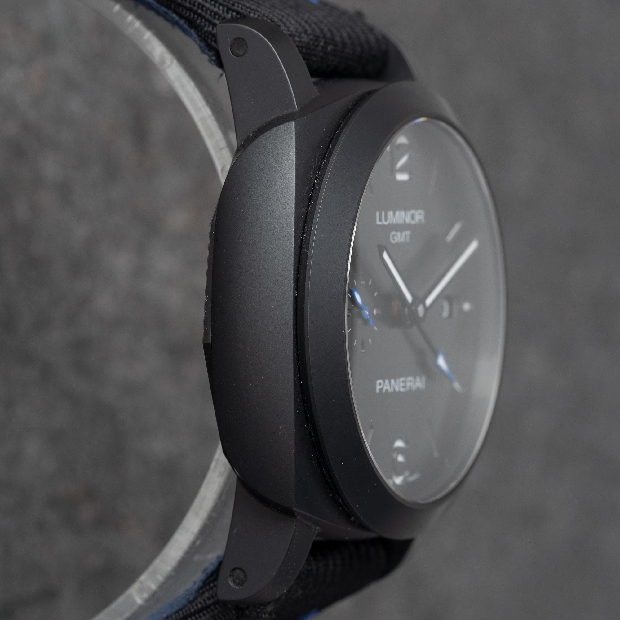 Panerai, Luminor GMT, “Bucherer Blue”, " "one of 288"", ca 2021.