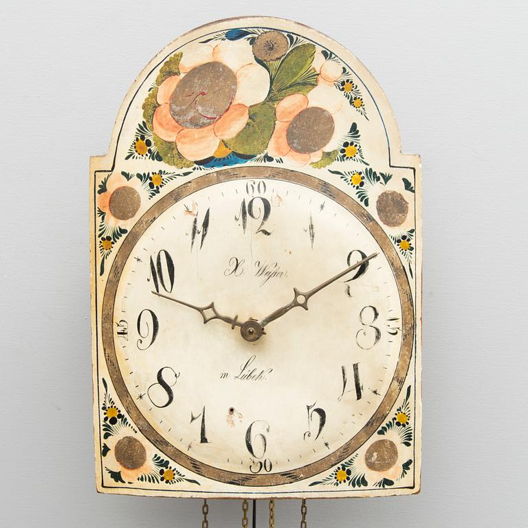 A 18th/19th Century German wall clock.