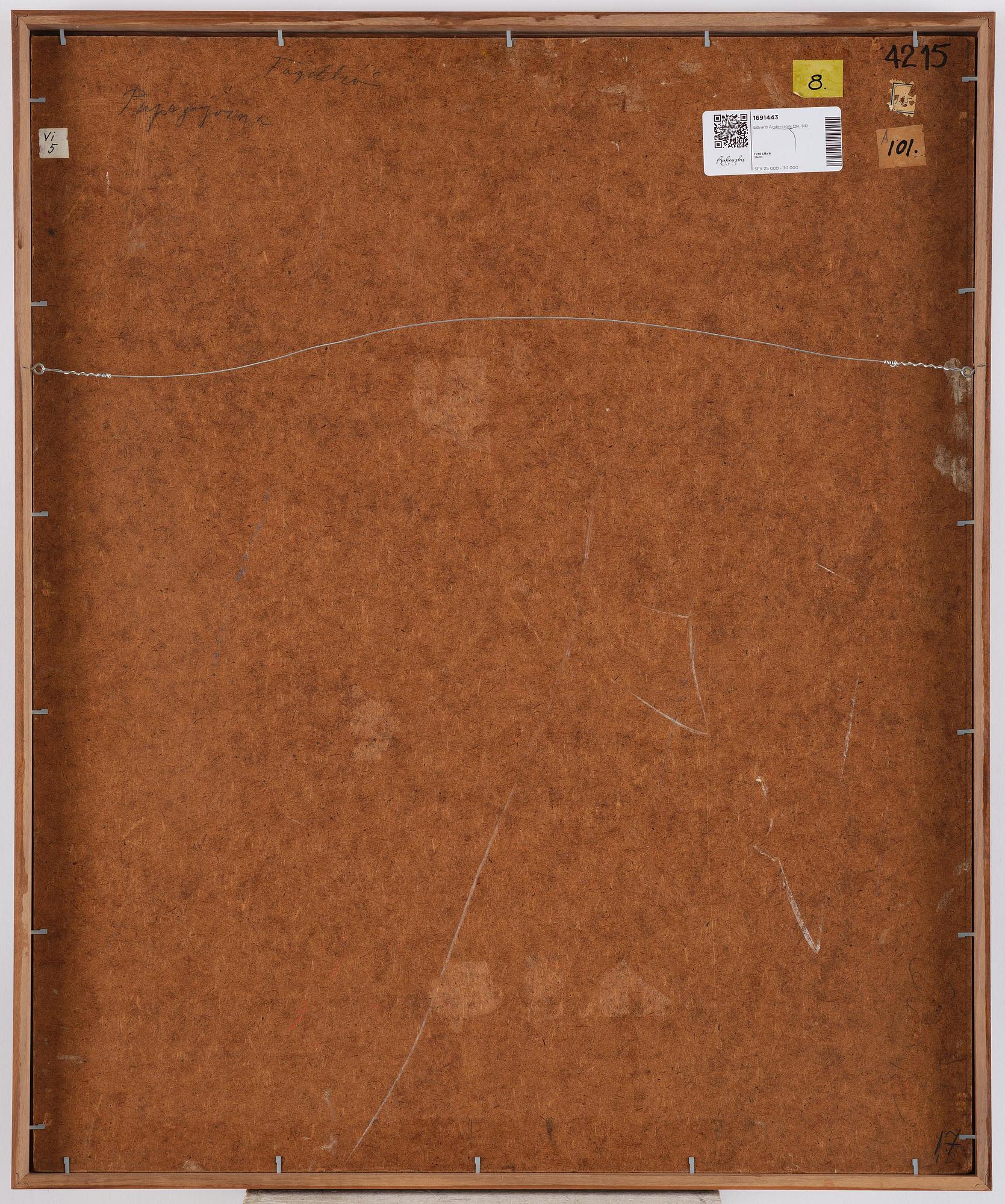 Edvard Andersson, "Papegojorna".