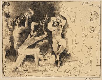 Pablo Picasso, after, "La danse des faunes".