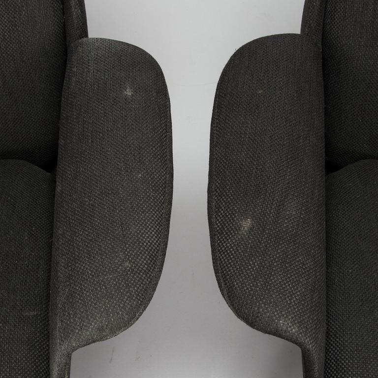 Olli Borg ja Mauri Laatikainen, fåtöljer, ett par, "Rondo", Asko 1960-tal.