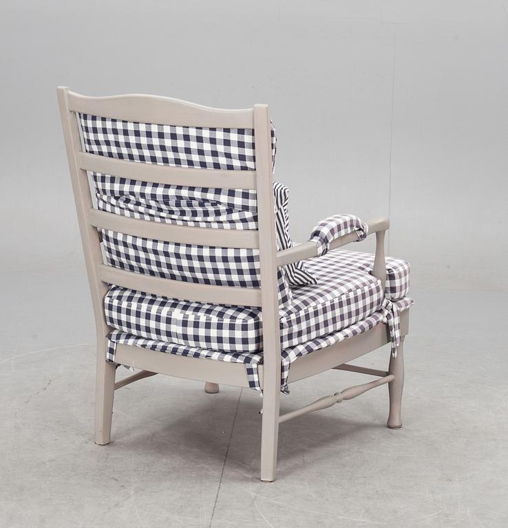 FÅTÖLJ, sk Gripsholms modell, 1900-tal.