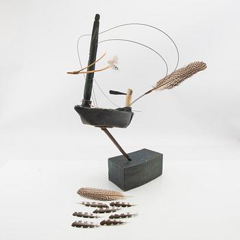 Bertil Vallien, sculpture, not signed 1960s.