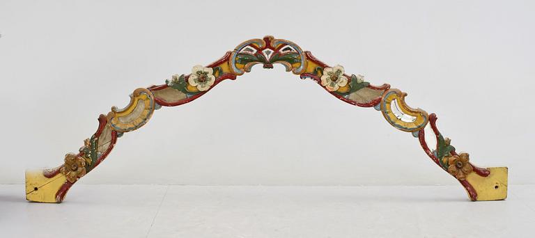 KARUSELLDEKOR, 1800-talets slut.