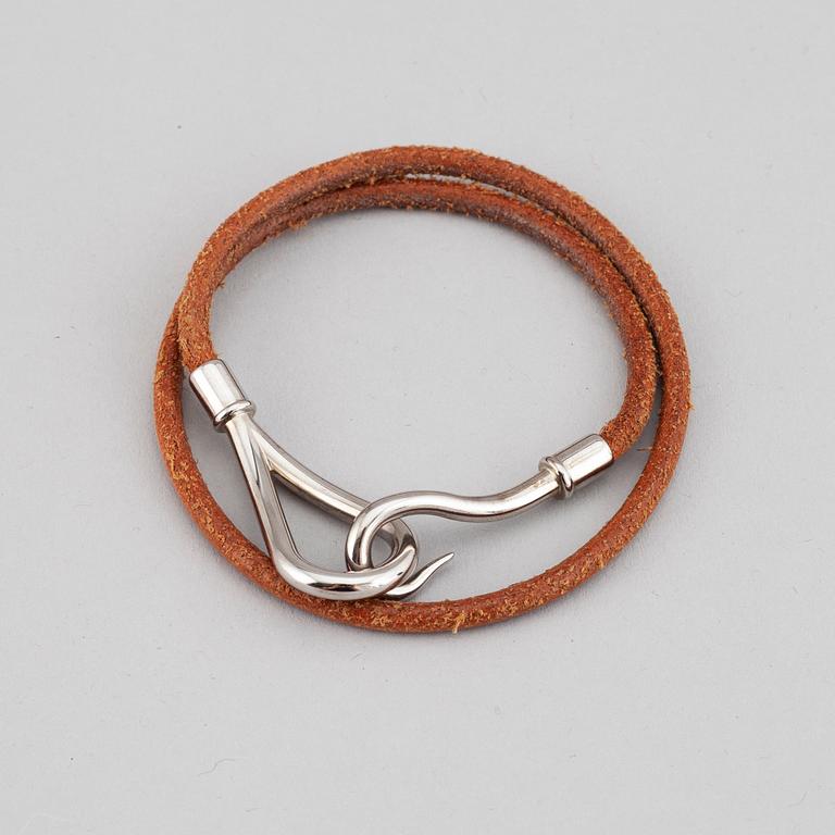 HERMÈS, armband, "Jumbo double tour".