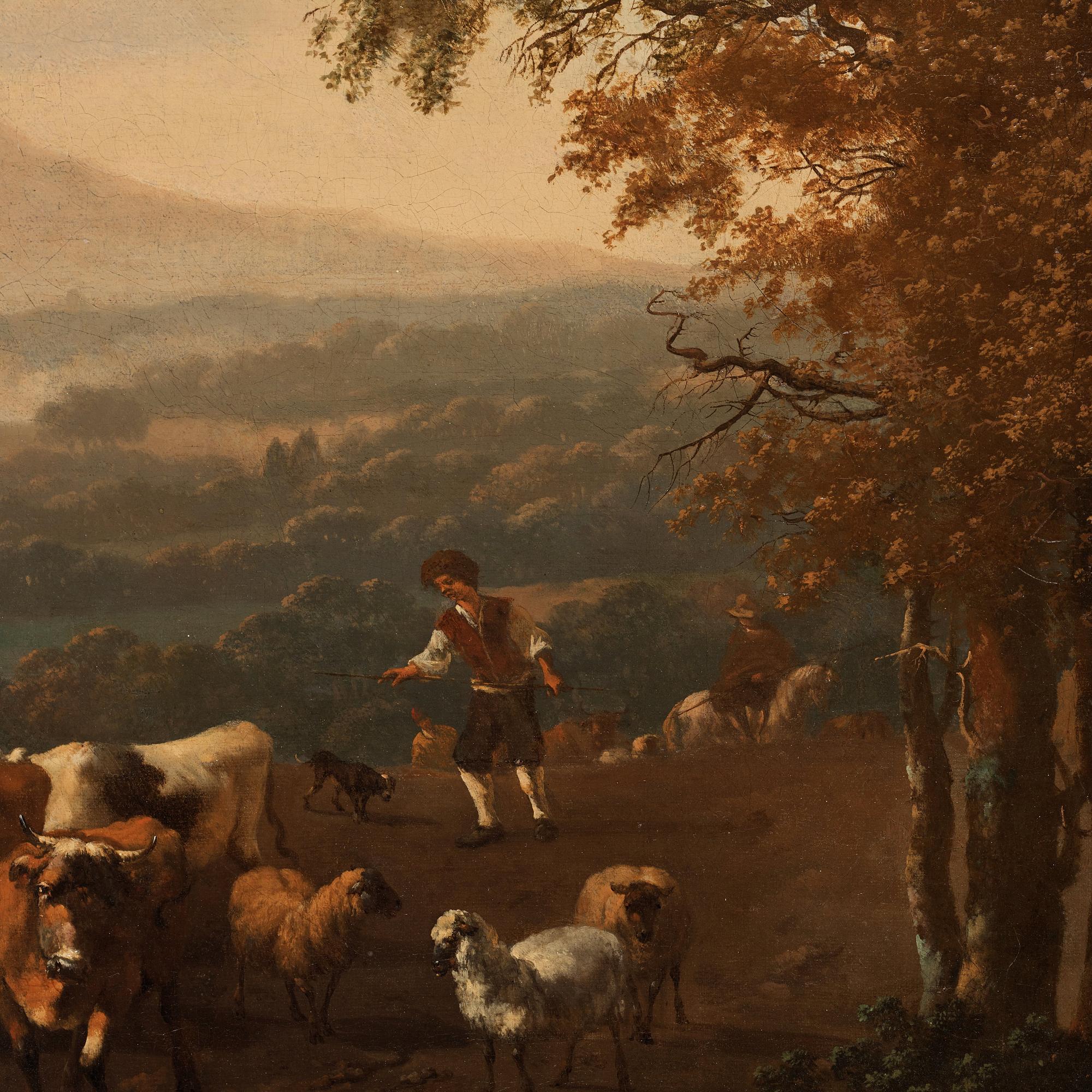 Abraham Jansz. Begeyn, Vy över Romerska Campagnan.