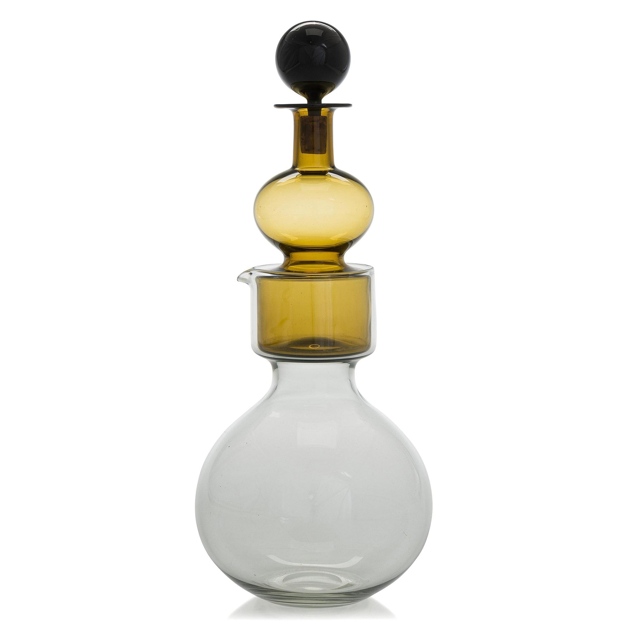 Kaj Franck, a decanter, KF 501  'The Bells of Kremlin', signed K. Franck, Nuutajärvi, Notsjö -61.