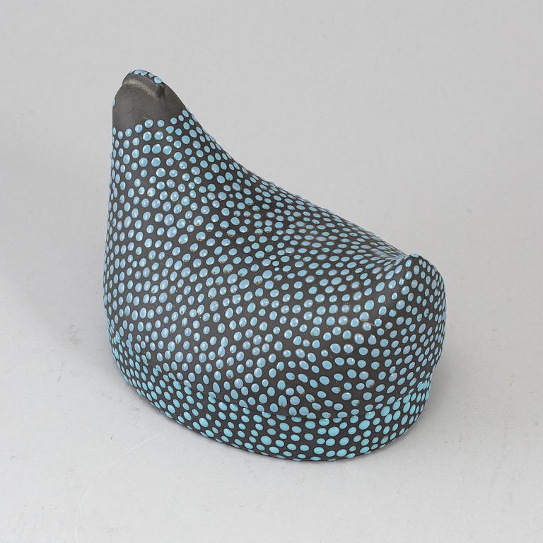 KAARINA AHO, keramik, "Munakana" (Ägghöna), Arabia. 1950-tal.
