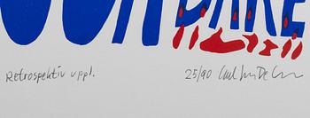 Carl Johan De Geer,  "USA Mördare" Retrospektiv uppl.