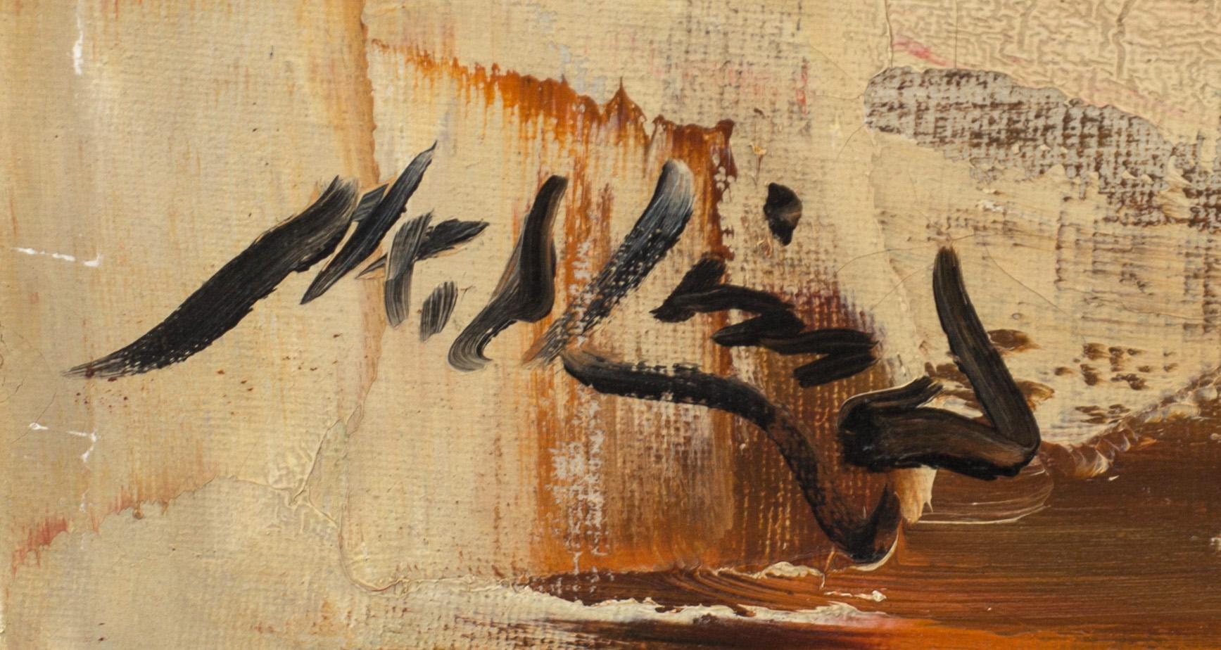 AXEL LIND, oil on canvas, signed,