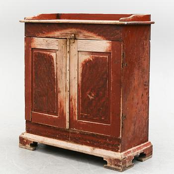 A painted pine sideboard, 19th Century.