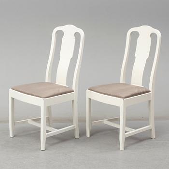 Six chairs, AB Nordiska Kompaniet, 20th century.