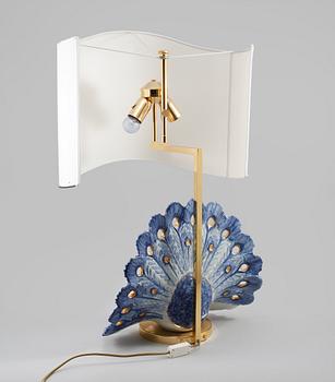 BORDSLAMPA, Italien, sent 1900-tal.