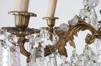 LJUSKRONA, nyrokokostil. H 74.
Proveniens: Git Gay.