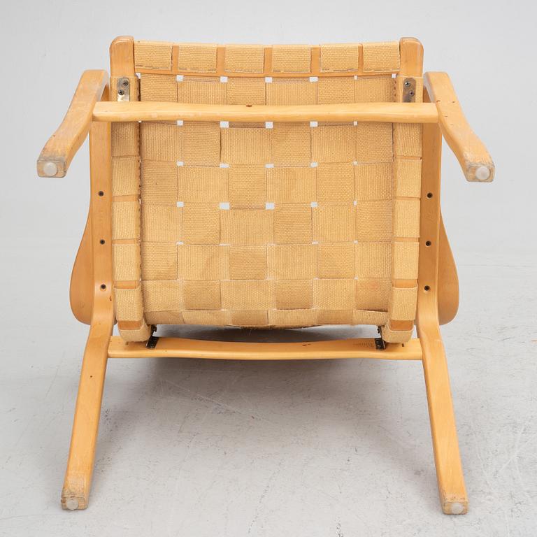 Yngve Ekström, armchair, "Laminett", Swedese, second half of the 20th century.