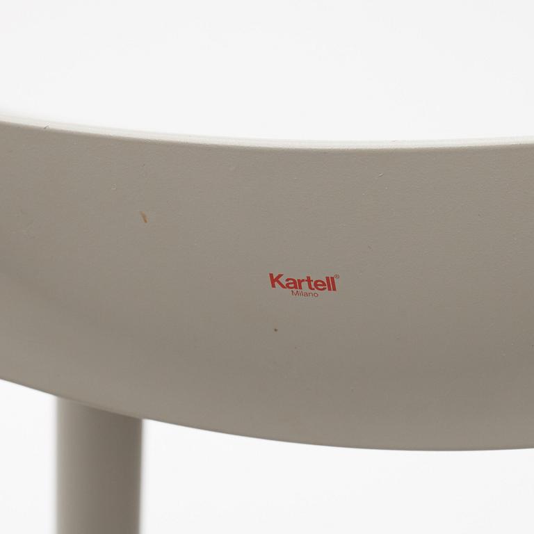 Philippe Starck and Eugeni Quitllet, a pair of "Masters stool" bar stools, Kartell, Italy, 2012.