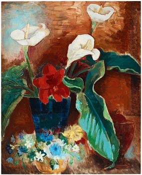 471. Isaac Grünewald, Still life with flowers.