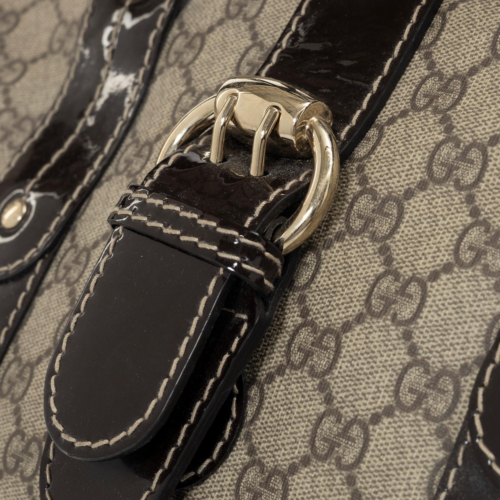 Gucci, väska, "GG Supreme Boston Bag".