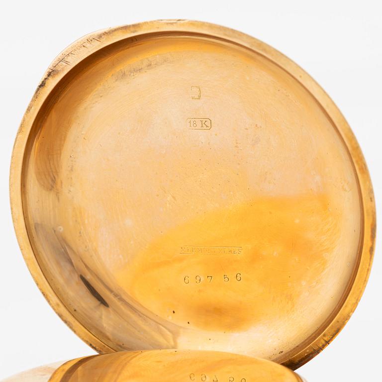 Pocket watch, chronograph, 50 mm.