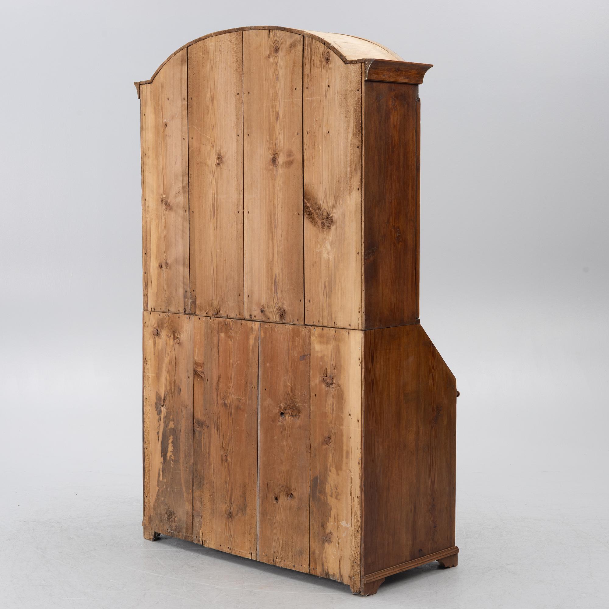 Writing cabinet, Gustavian, late 18th century.