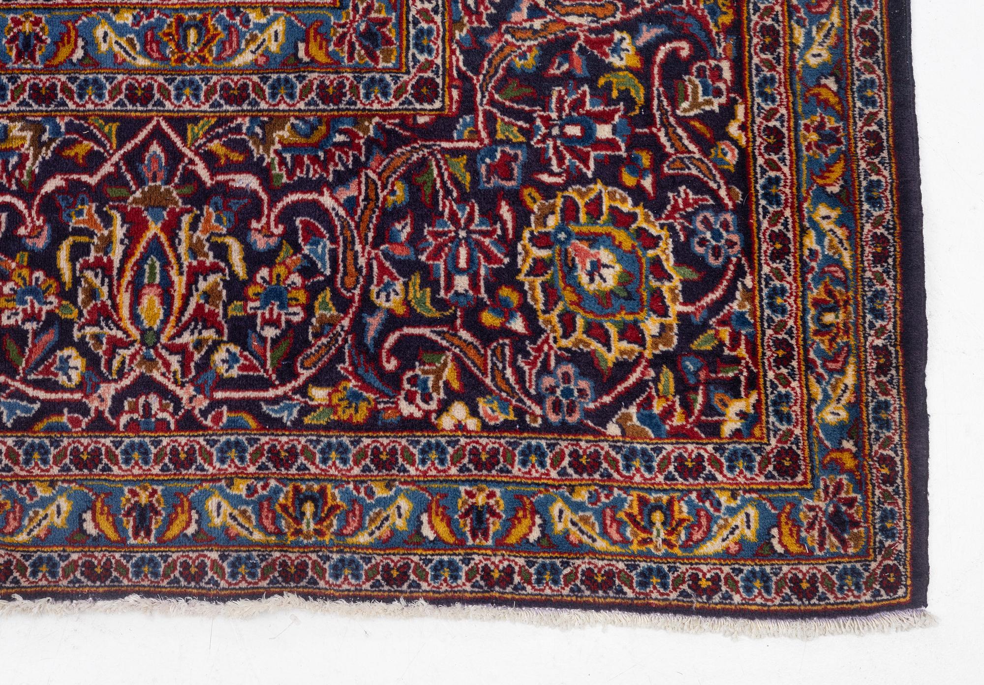 Carpet, Keshan, approx. 400 x 295 cm.