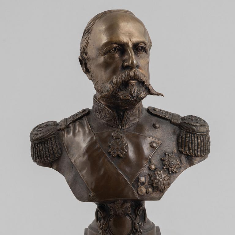 Bust depicting Oscar II.