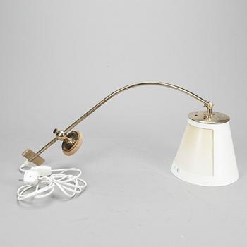 VÄGGLAMPA, mässing, modell 2600, Josef Frank, Firma Svenskt Tenn.