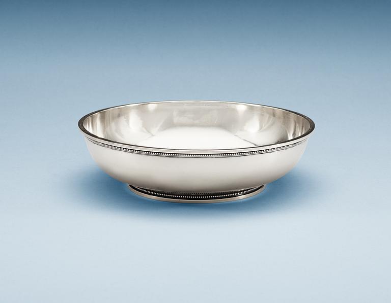 An Atelier Borgila sterling bowl, Stockholm 1960.