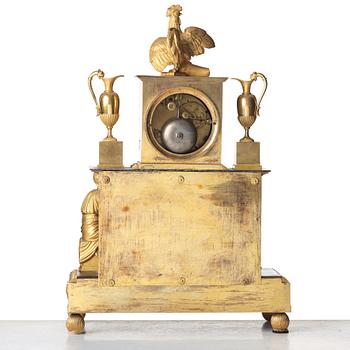 A French Empire early 18th century mantel clock.