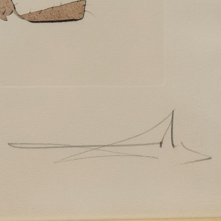 Salvador Dalí, From "Japanese Fairy Tales" 1974.