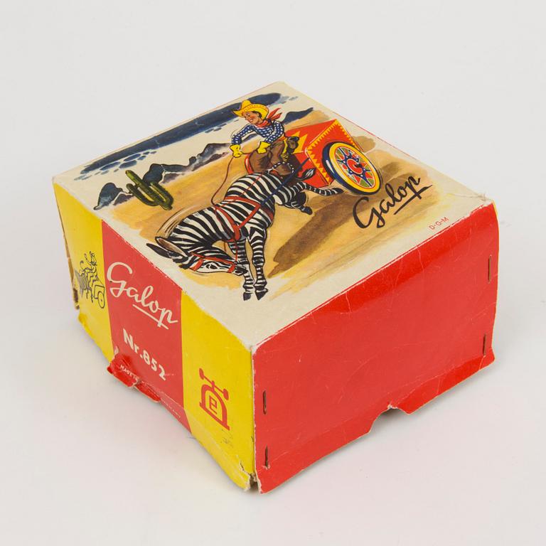 A tinplate Lehmann "Galop 852", Germany, 1954-52.