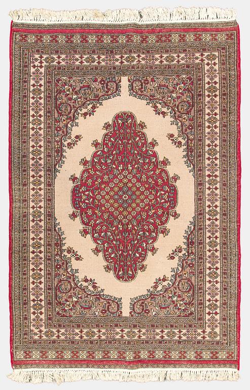 Matta, Täbriz, circa 124 x 185 cm.