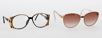 197. Two pair of spectacles, Christian Dior and Nina Ricci.