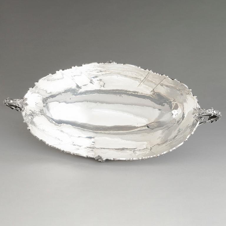 An Italian silver centrepiece bowl, Mazzucato, Agma, Milano, mid-20th Century.