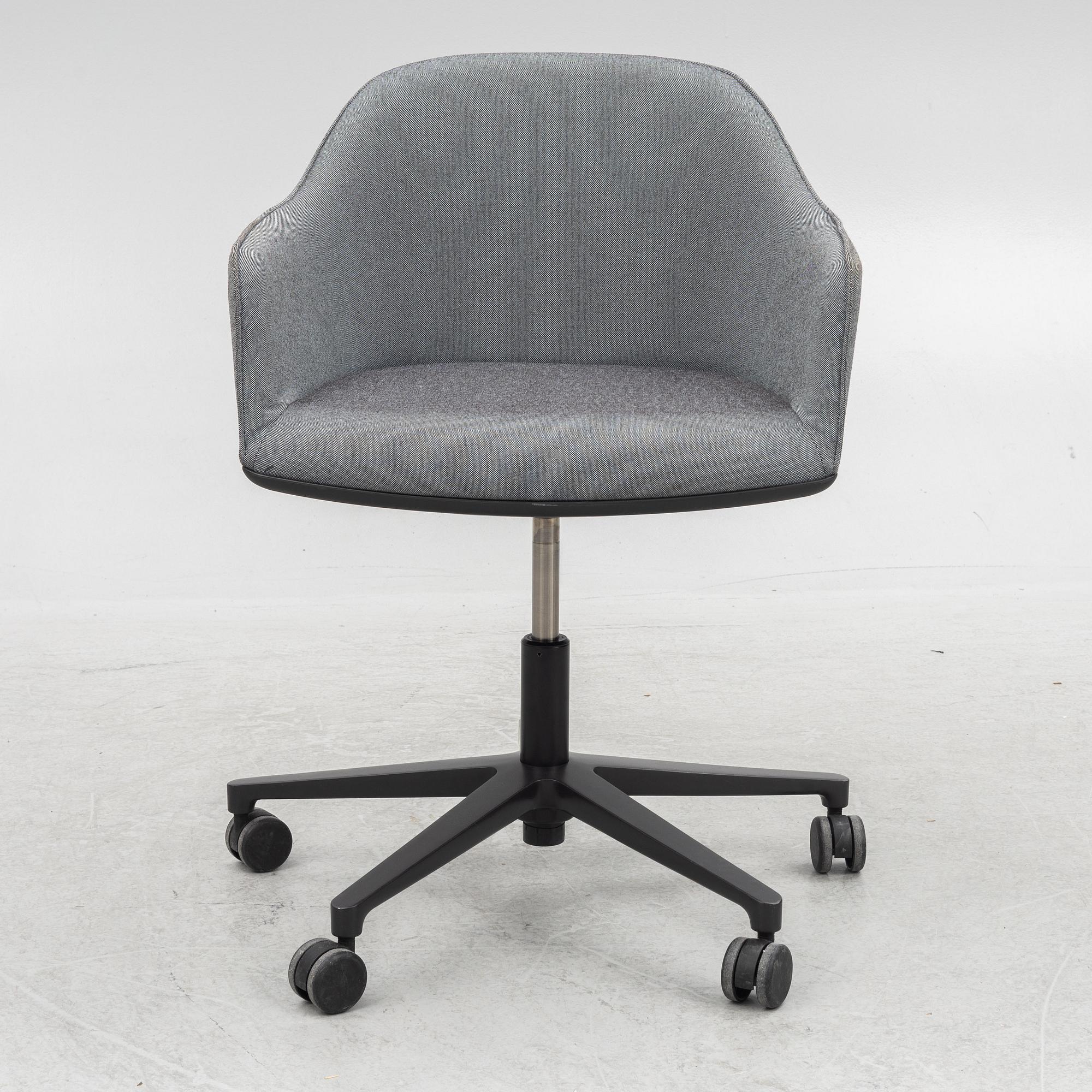 Ronan & Erwan Bouroullec, skrivbordsstol, "Softshell Chair", Vitra, 2015.