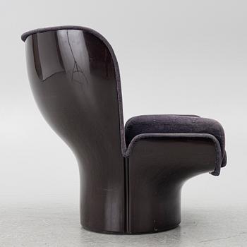 Joe Colombo, fåtölj, "Elda", Comfort, Italien, 1960-70-tal.