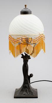 BORDSLAMPA, jugendstil, 1900-tal.