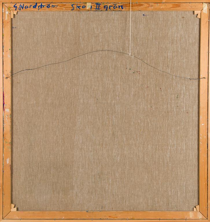 Gunnar Nordström, 'Skog II grön'.