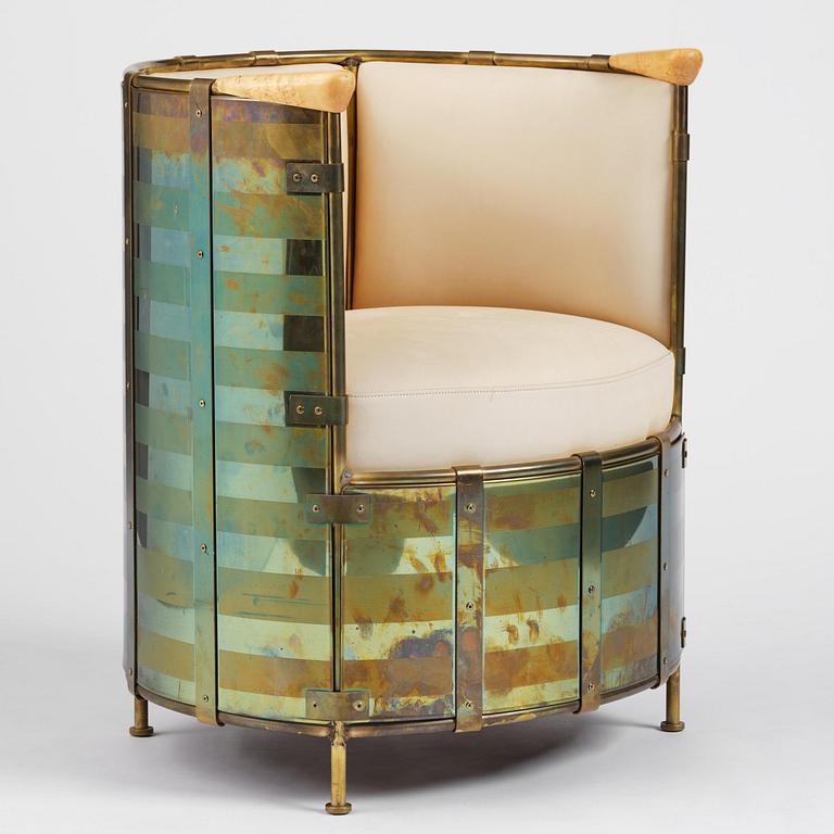 Mats Theselius, fåtölj, "El Dorado", ed. 80/360, Källemo, Värnamo, efter 2002.