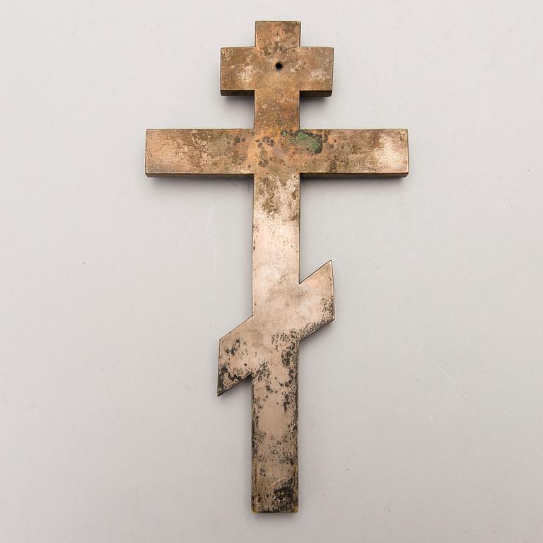 A Russian cross from the turn of the 20th century.