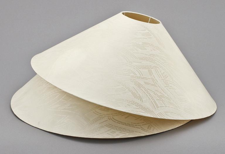 BORDSLAMPOR, ett par, porslin, Italien, 1900-tal.