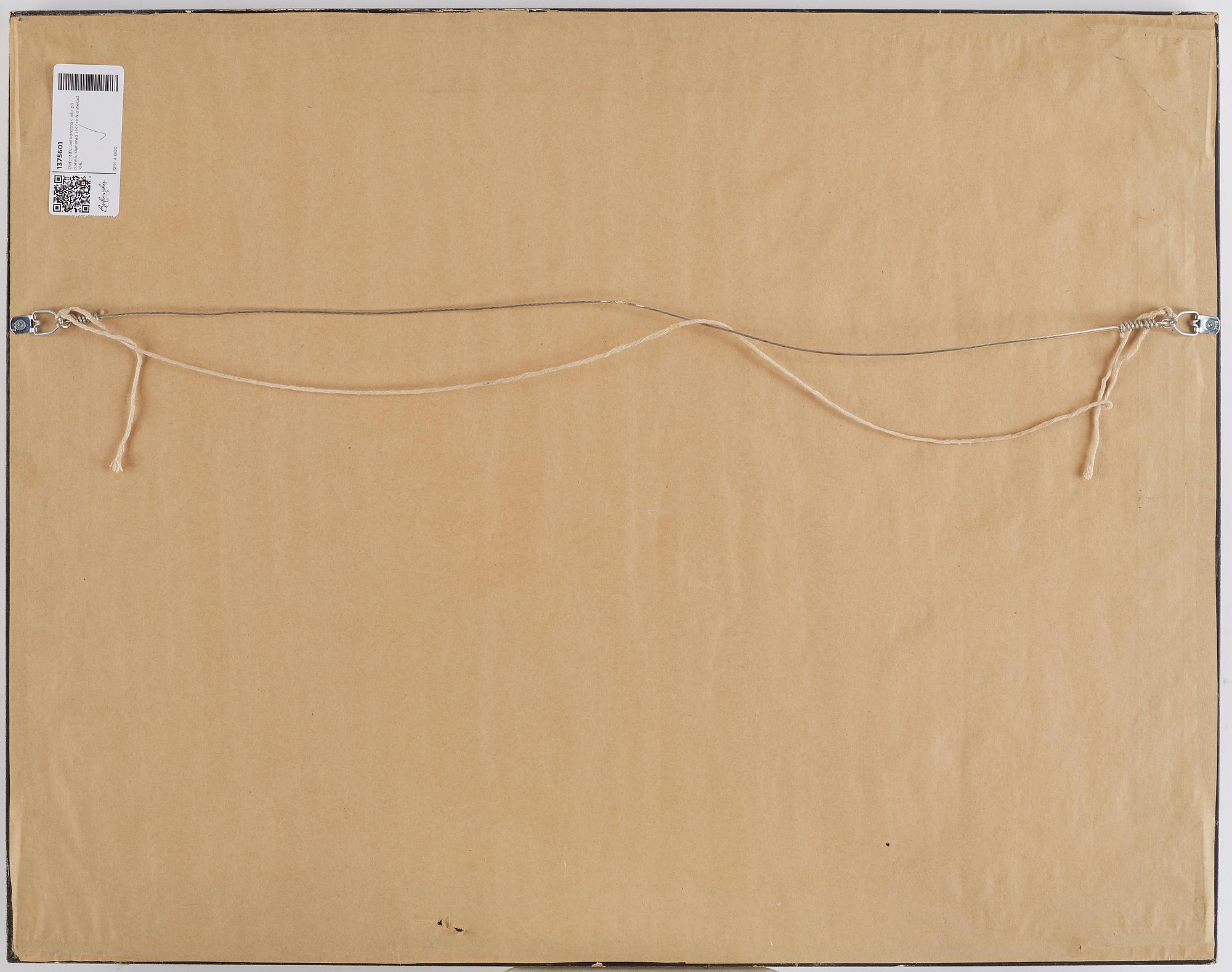 Unidentified artist, oil on board, signed HK? and dated '06.