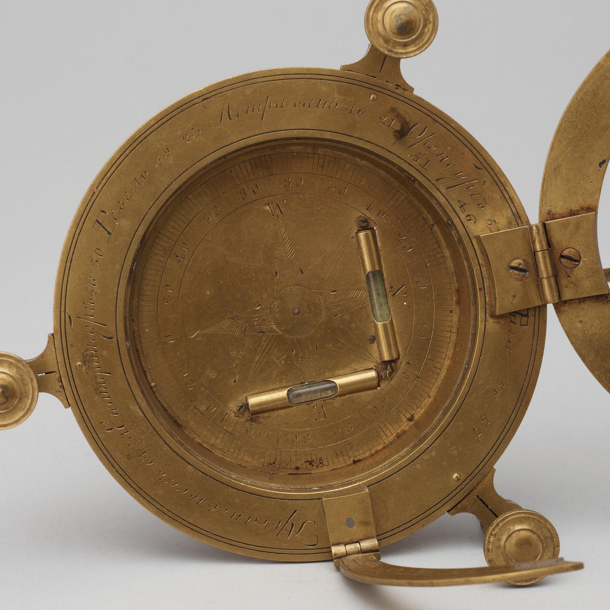 EKVATORIALSOLUR. Ryssland, 1700-/1800-tal.