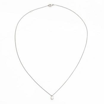 De Beers, halsband, platina med briljantslipad diamant.