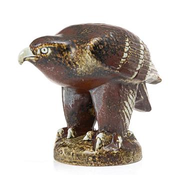Lisa Larson, a 'Kungsörn' figurine, Gustavsberg for NK, Nordiska Kompaniet in collaboration with WWF.