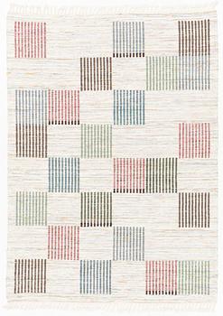 Eva-Lisa Nordin, a rag rug, c 217 x 157 cm,